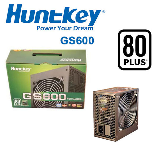 HUNTKEY GS600 POWER SUPPLY 600W 80 PLUS SILENT | Auzzi Store