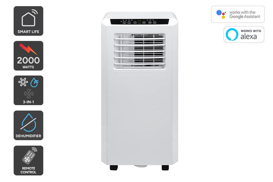 Hyundai 2.0kW Smart Portable Air Conditioner (7,000 BTU)