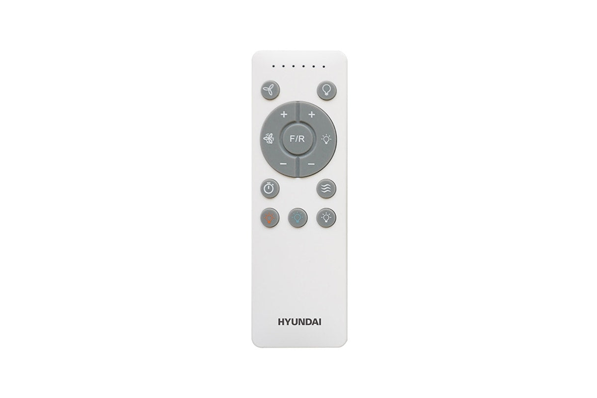 Hyundai 132cm DC Motor Ceiling Fan with LED Light (White)