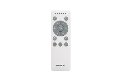 Hyundai 132cm DC Motor Ceiling Fan with LED Light (White)