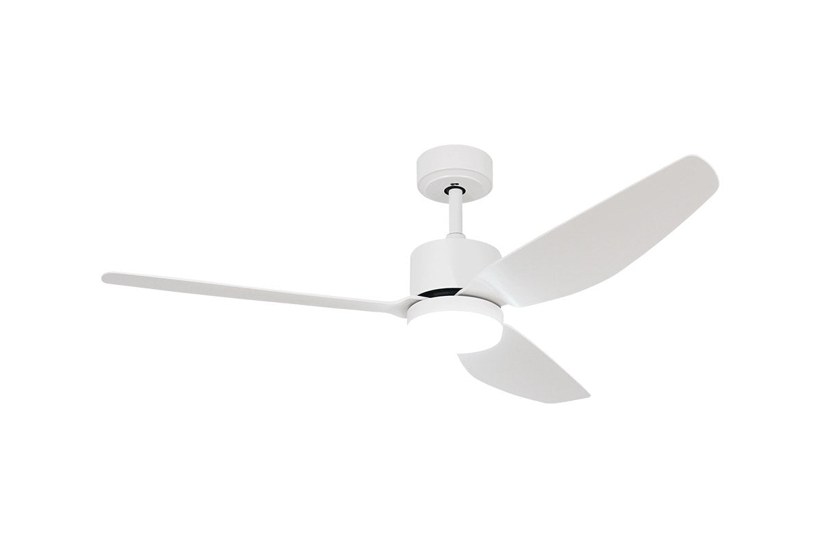 Hyundai 132cm DC Motor Ceiling Fan with LED Light (White)