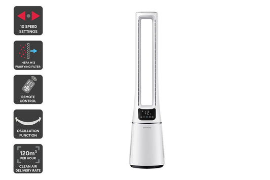 Hyundai Bladeless Purifier Fan with HEPA13 Filter