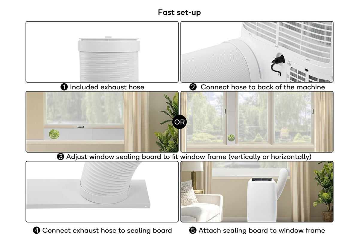 Hyundai 5.2kW Smart Reverse Cycle Portable Air Conditioner (18,000 BTU)