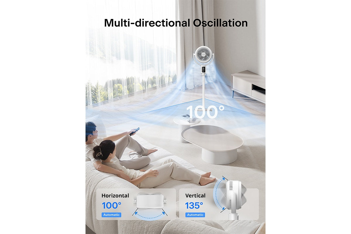 Hyundai DC Pedestal Circulation Fan
