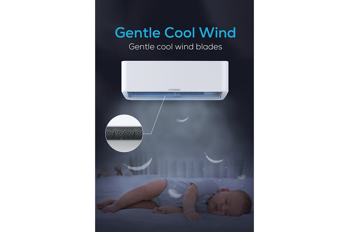 Hyundai 2.1kW Inverter Smart Split System Air Conditioner (Reverse Cycle)