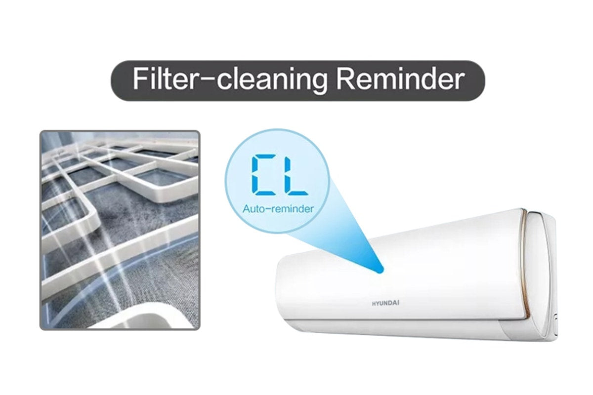Hyundai 2.1kW Inverter Smart Split System Air Conditioner (Reverse Cycle)