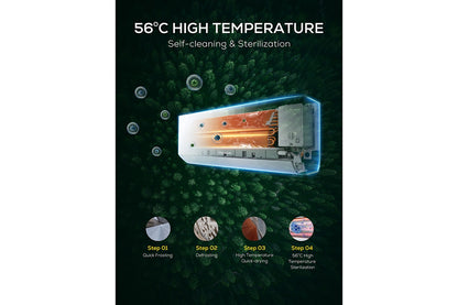 Hyundai 2.6kW Inverter Smart Split System Air Conditioner (Reverse Cycle)
