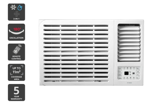 Hyundai 1.7kW Window Air Conditioner