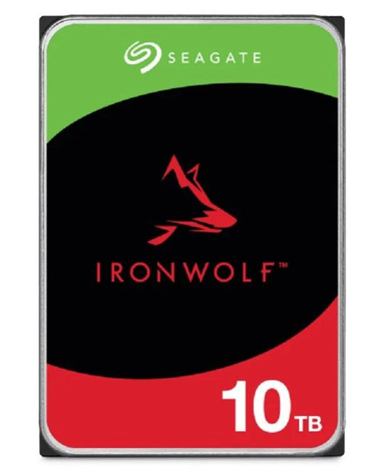 Seagate IronWolf NAS 10TB HDD 3.5" Internal SATA NAS HDD, 7200 RPM