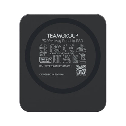 TeamGroup PD20M Mag Portable SSD Titanium Gray 2TB