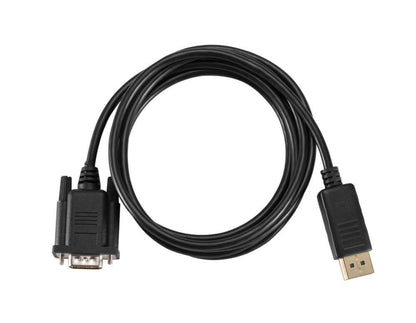 Display Port Male - D-Sub Male 1080P Monitor Cable 1.8M