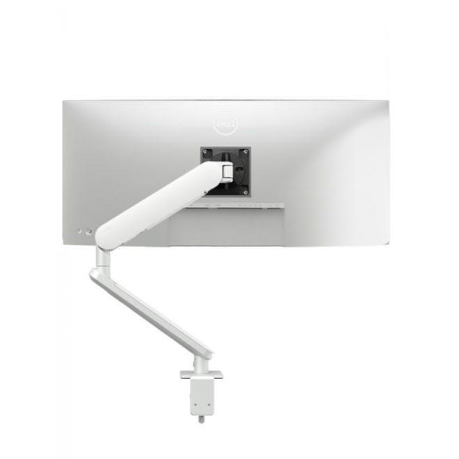 ATDEC ORA High-Performance Dynamic Monitor Arm. F-Clamp Desk Fixing. Max Load 8kg. Up to 35" screens. White