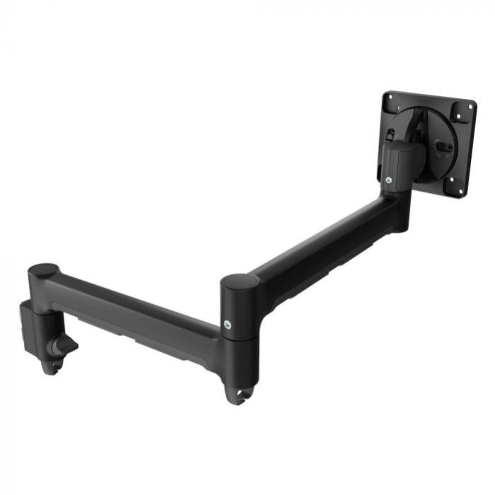 Atdec AWM-A71T Long Swing Monitor Arm, Adjustable Tilt and Pan, Black