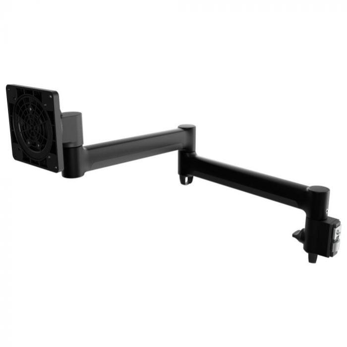 Atdec AWM-A71T Long Swing Monitor Arm, Adjustable Tilt and Pan, Black