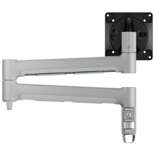 Atdec AWM-A71T Long Swing Monitor Arm, Adjustable Tilt and Pan, Silver