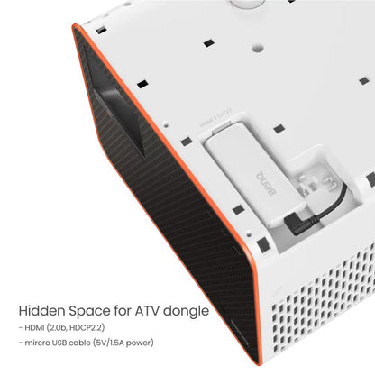 BenQ X3100i Console Gaming Projector/ 4K UHD/ HDR/ 3300lm / 600,000:1 / HDMIx3 / 5Wx2 / RS232 / USBx3