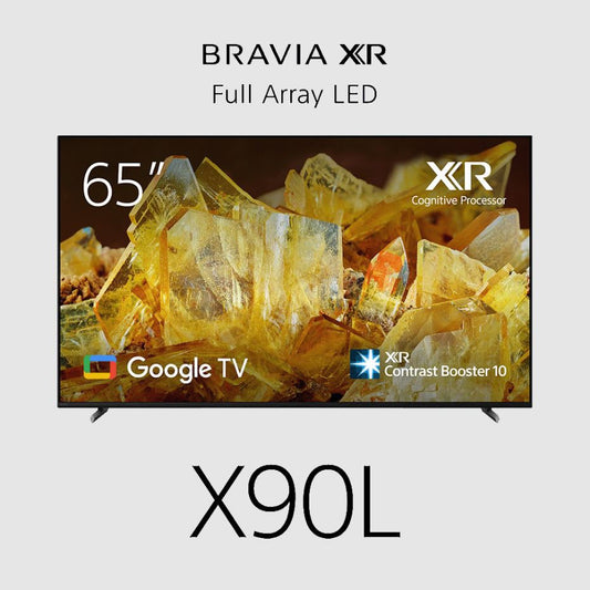 Sony Bravia X90L TV 65" Premium 4K (3840 x 2160), 100Hz, 17/7, 787-cd/m2, HDR10, HLG, Dolby Vision