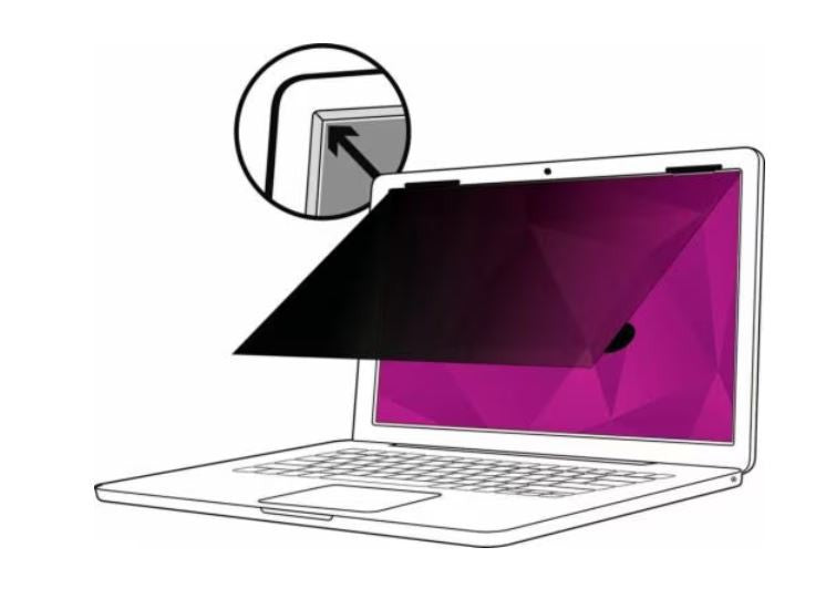 3M High Clarity Privacy Filter for 14" Laptop with 3M COMPLY Flip Attach, 16:10