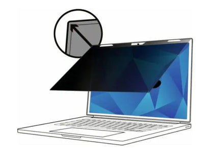 3M Privacy Filter for 13.3" Laptop with 3M COMPLY Flip Attach, 16:11