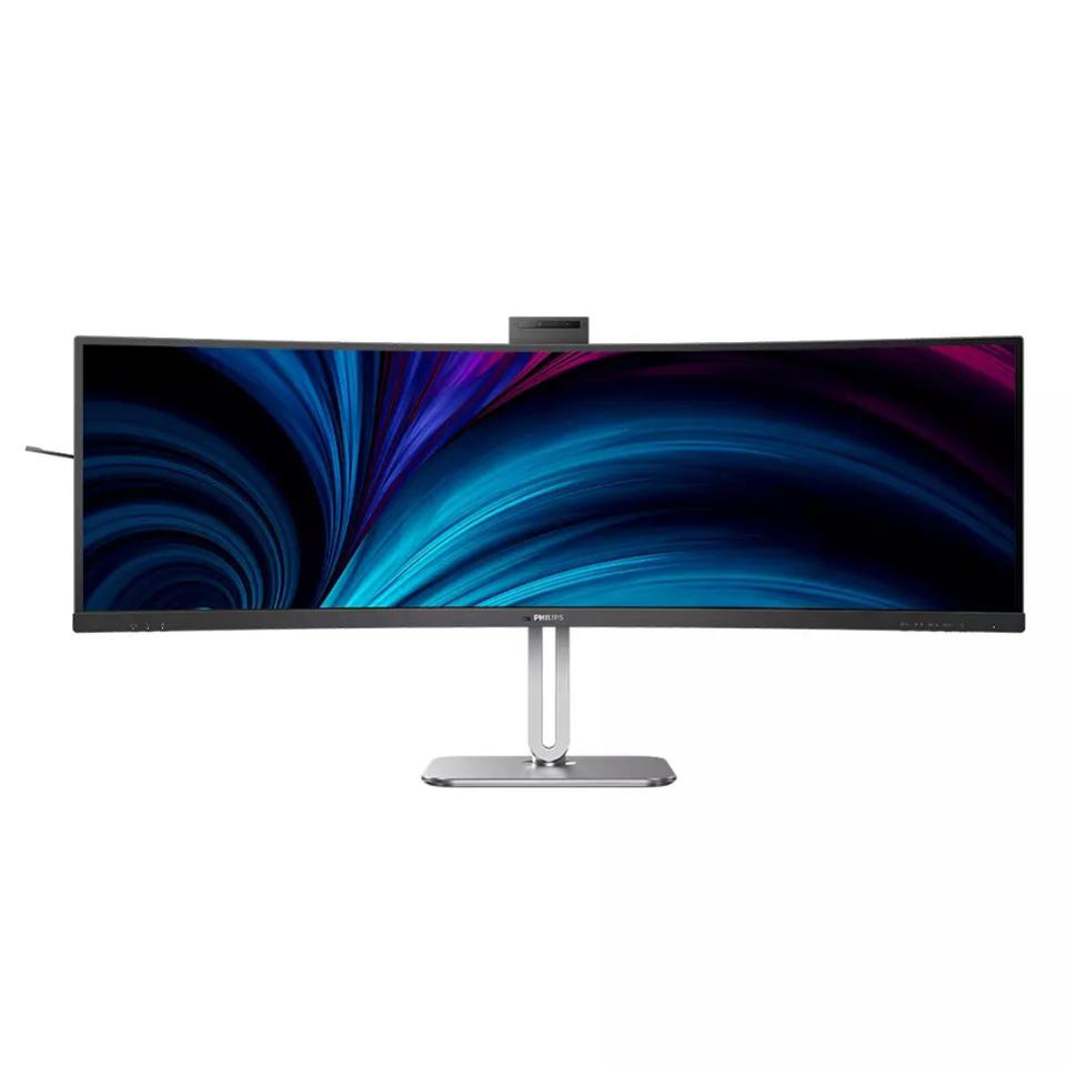 Philips 49B2U5900CH 49" 32:9, Dual QHD 5120 x 1440 SuperWide Curved with USB-C Monitor, 4ms, 75hz, 2xHDMI 2.0, 1xDP, USB-C, RJ45, Webcam