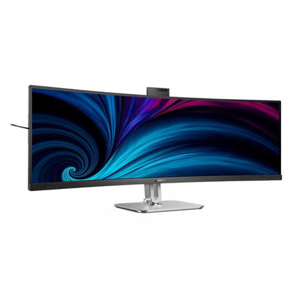 Philips 49B2U5900CH 49" 32:9, Dual QHD 5120 x 1440 SuperWide Curved with USB-C Monitor, 4ms, 75hz, 2xHDMI 2.0, 1xDP, USB-C, RJ45, Webcam