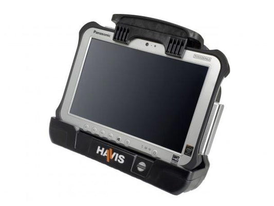 Havis Docking Station for Panasonic TOUGHBOOK FZ-G2/G1 – Advanced Port Replication & Dual Pass-Thru Antenna Connections