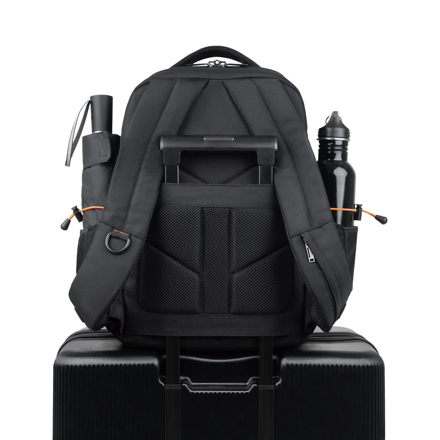 Everki Studio Eco Expandable Laptop Backpack, Made from Plastic Bottles up to 15-Inch