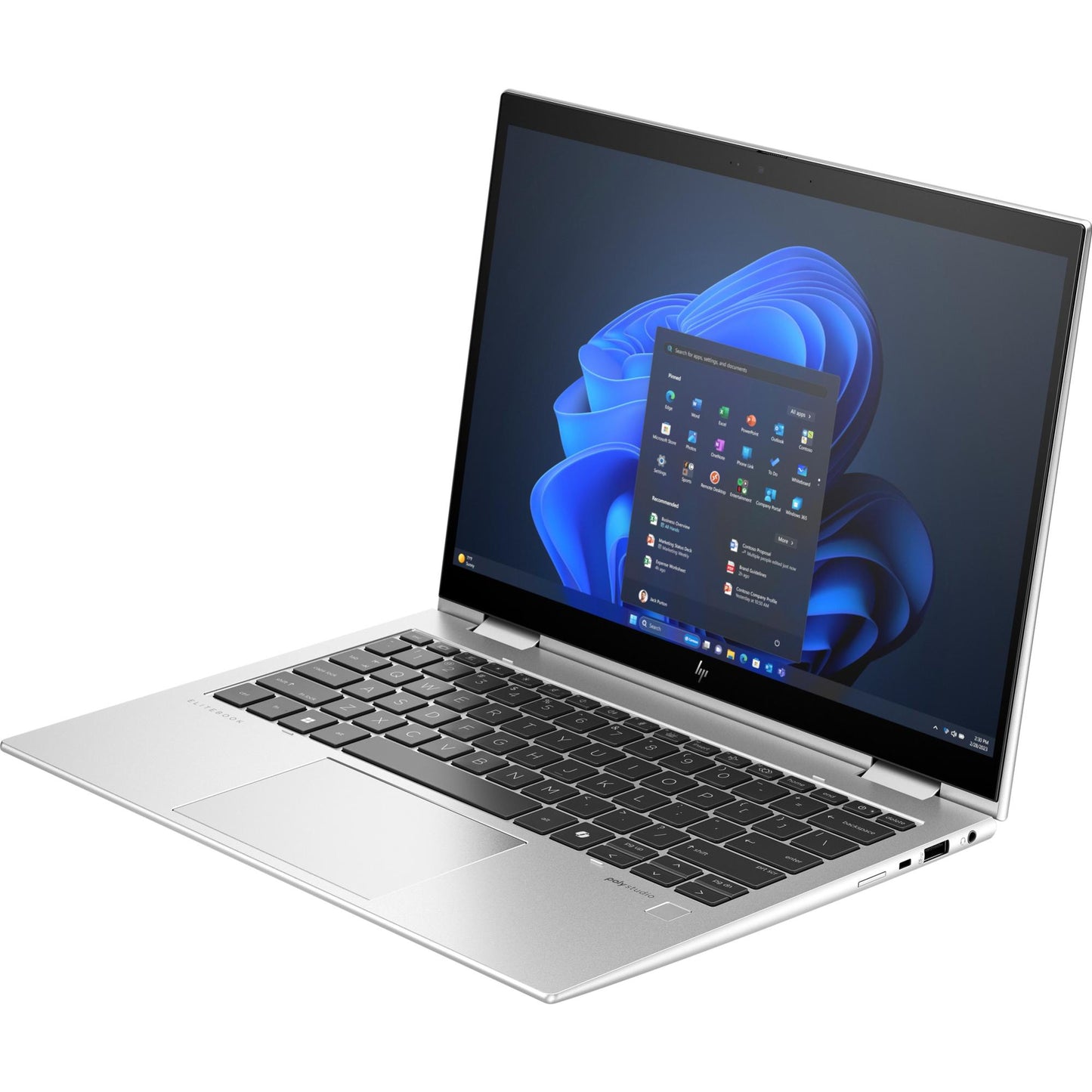 HP Elitebook x360 830 G11, 13.3", WUXGA IR BV TS, U7-155U, 16 GB, 512 GB SSD, LTE 4G, WIN 11 PRO, PEN