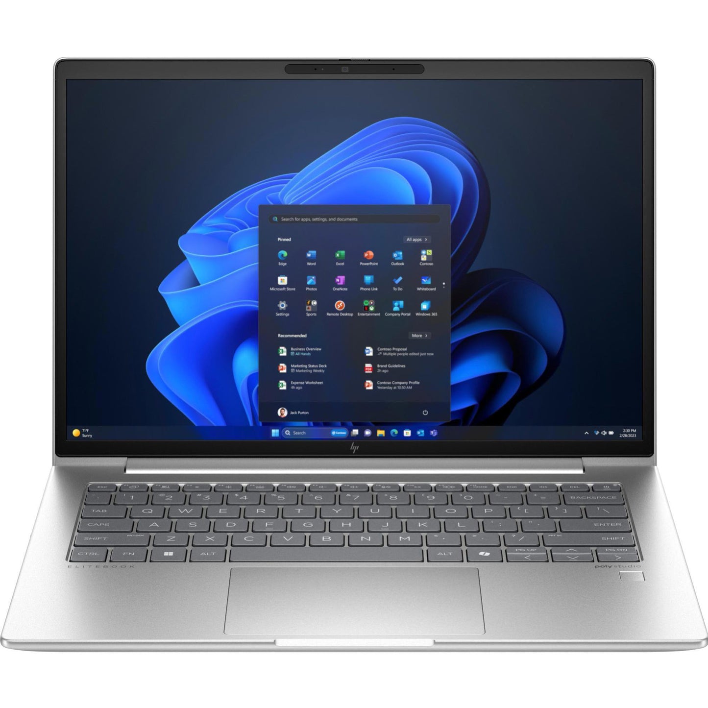 HP Elitebook 640 G11 - A4VF2PT- Intel U7-155U / 16GB 5600 MHz / 512GB SSD / 14" WUXGA IR TS