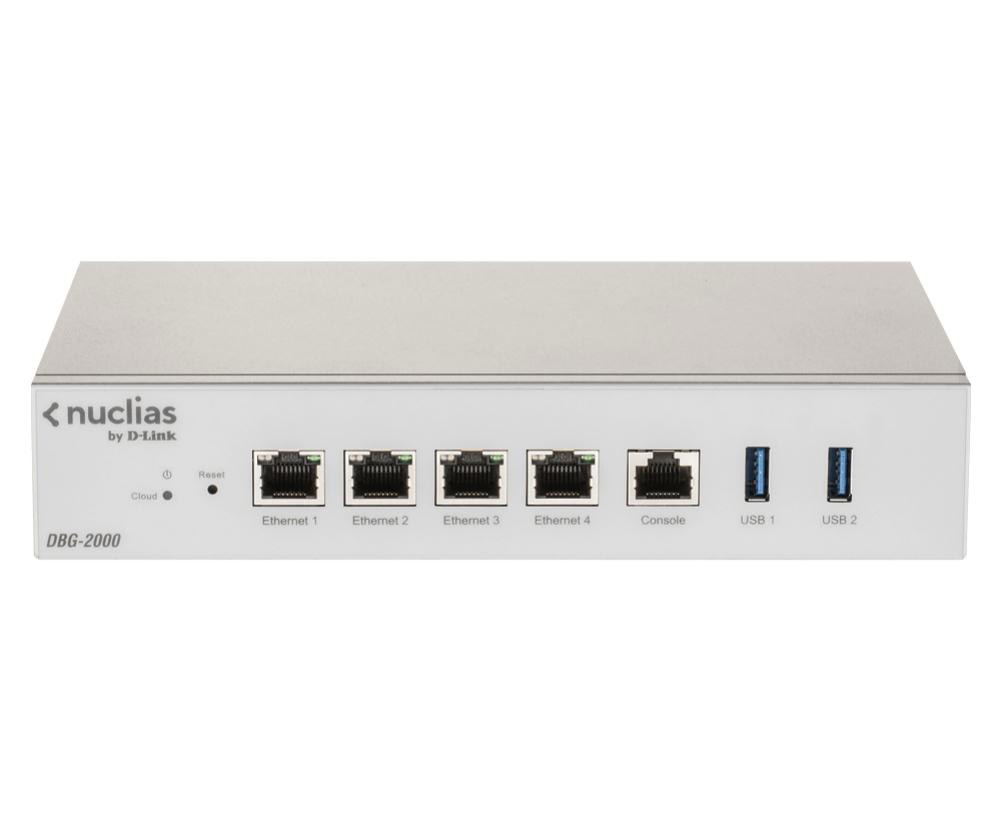 D-Link DBS-2000, 5-Port PoE Nuclias Cloud-Managed Switch with 4 Base-T Ethernet and 1 Console Port