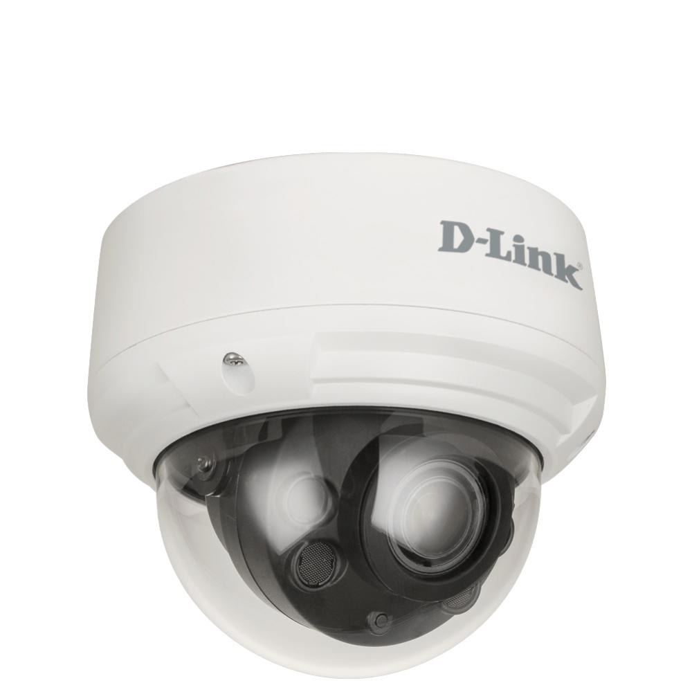 D-Link Vigilance 8MP Day & Night Outdoor Vandal-Proof Dome PoE Network Camera with Varifocal Motorised Lens