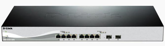 D-Link 10-Port 10 Gigabit Smart Managed Switch with 8 10GBase-T Ports and 2 SFP+ ports