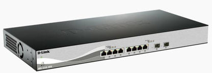 D-Link 10-Port 10 Gigabit Smart Managed Switch with 8 10GBase-T Ports and 2 SFP+ ports