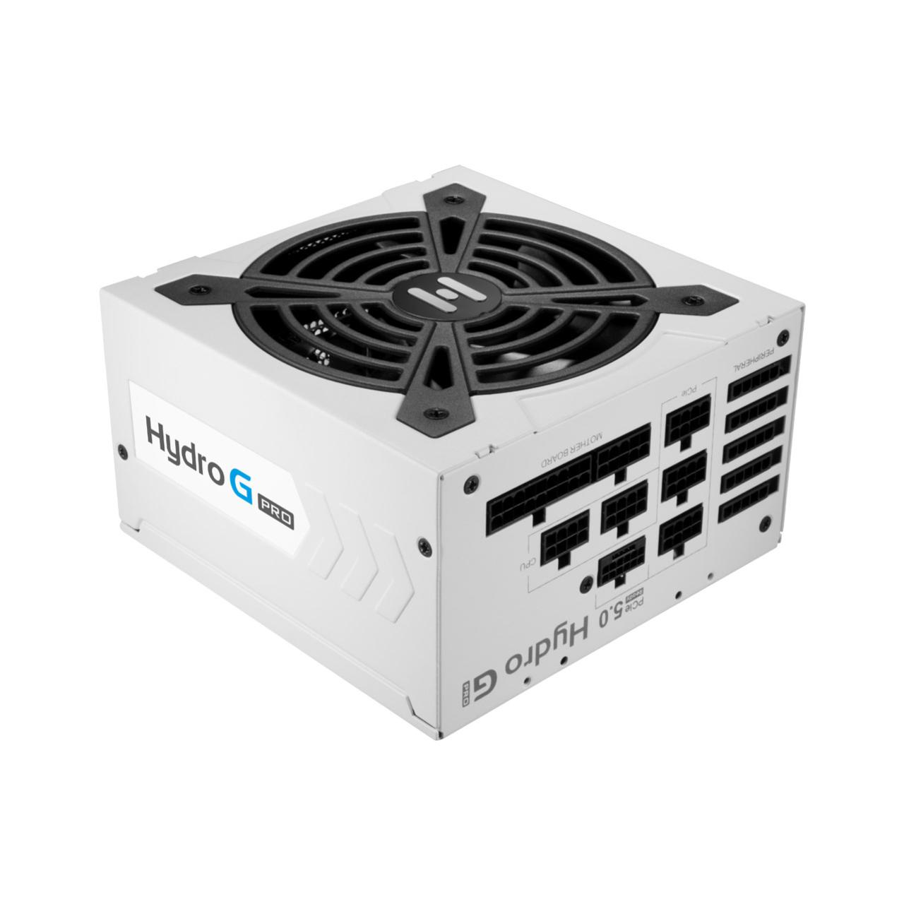 FSP Hydro G PRO 1000w, 80 Plus Gold, White case, ATX 3.0 (PCIe 5.0) support, Japanese Capacitor, Full Modular