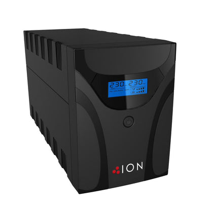 ION F11 2200VA Line Interactive Tower UPS, 4x Australian 3Pin Outlets, 195mm x 139mm x 364mm,