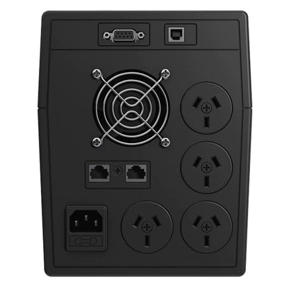 ION F11 2200VA Line Interactive Tower, Auto Voltage Regulated UPS, 4x Australian 3Pin Outlets, 198mmx158mmx380mm,