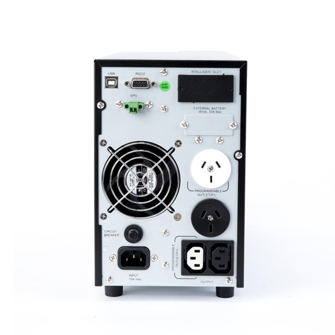 PowerShield PSCE1000 Centurion Tower, 1000VA / 900W Online Double Conversion UPS, 396mm x 145mm x 240mm