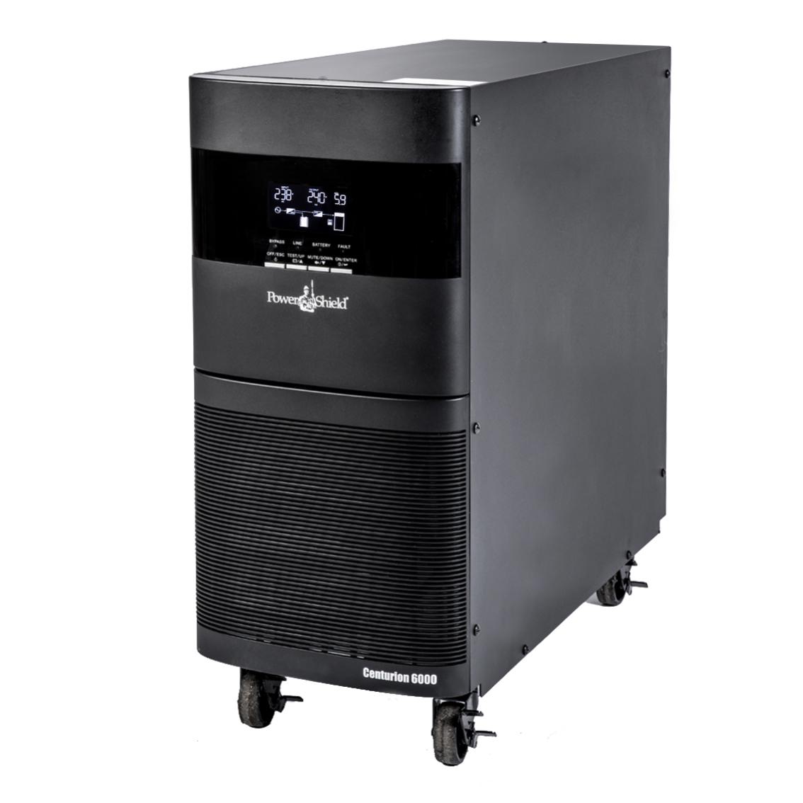 PowerShield PSCE6000 Centurion Tower, 6000VA / 5400W Online Double Conversion UPS, 592mm x 250mm x 576mm