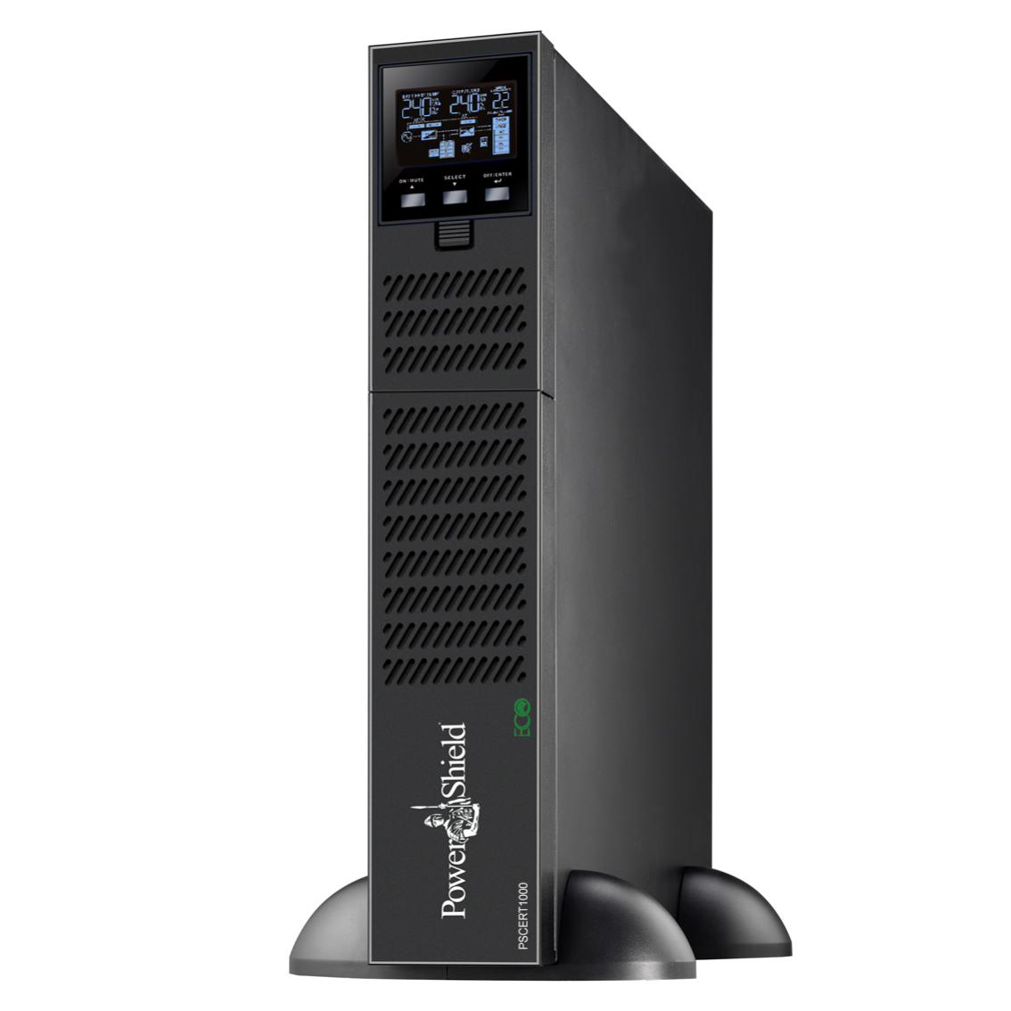 PowerShield PSCERT1000 Centurion 1000VA/900W True Online Double Conversion, Rack / Tower UPS, Standard Model