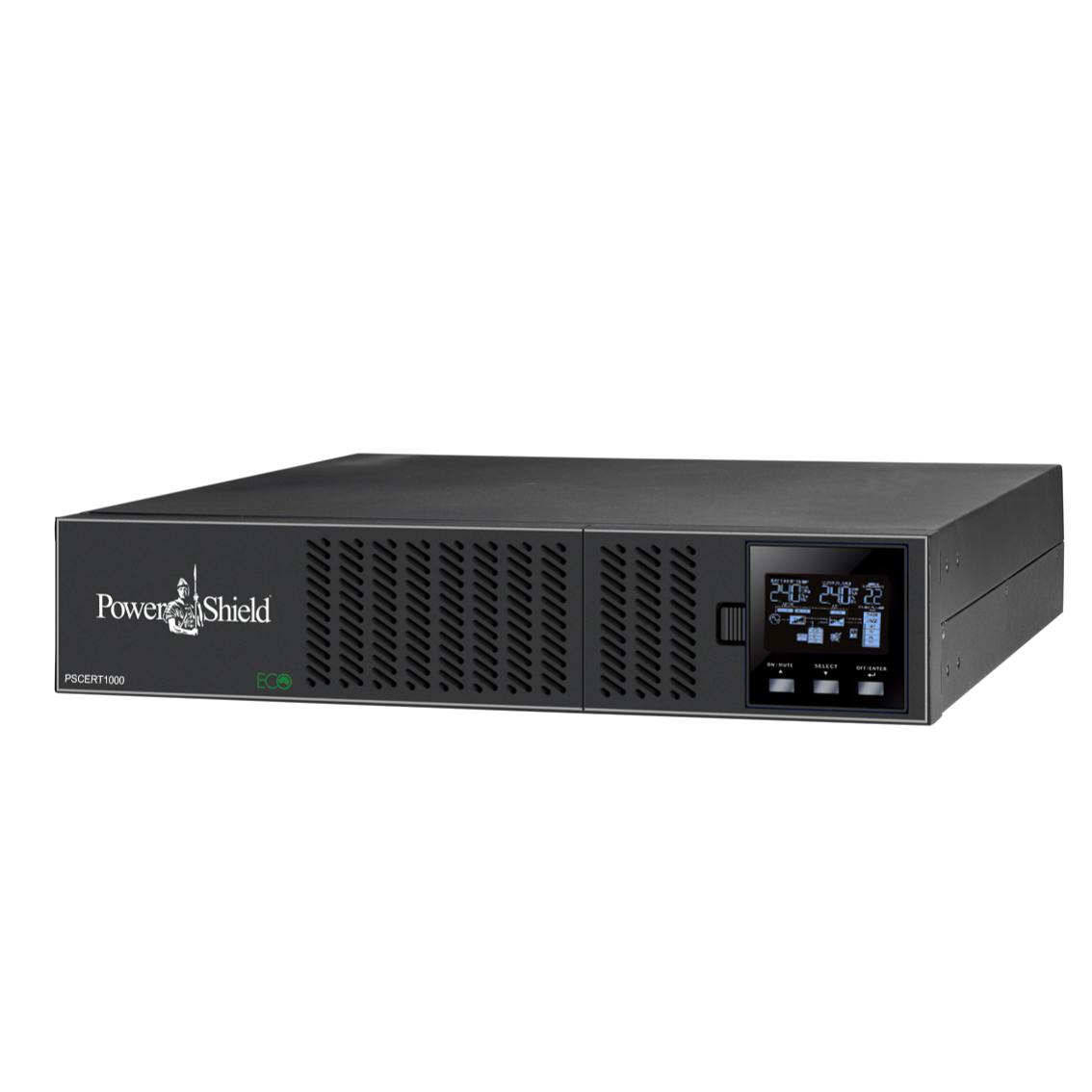 PowerShield PSCERT1000 Centurion 1000VA/900W True Online Double Conversion, Rack / Tower UPS, Standard Model