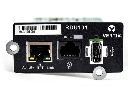 Vertiv Liebert IntelliSlot RDU101 Communications Card, Remote Power Management Adapter