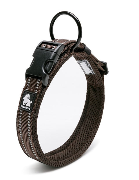 Heavy Duty Reflective Collar Brown | Auzzi Store