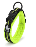 Heavy Duty Reflective Collar Neon Yellow