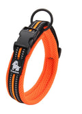 Heavy Duty Reflective Collar Orange