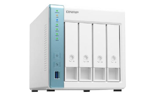 High-Performance 4-Bay NAS with 2.5GbE and Quad Core Processor | Auzzi Store