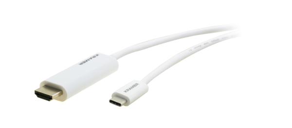 High-Performance Kramer USB-C to HDMI Cable - 15ft Length | Auzzi Store