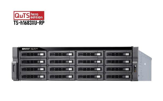 High-Performance QNAP 16-Bay Rackmount NAS with Intel Xeon Processor | Auzzi Store