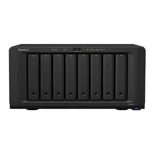 High-Performance Synology DiskStation DS1821+ NAS - Scalable & Reliable | Auzzi Store