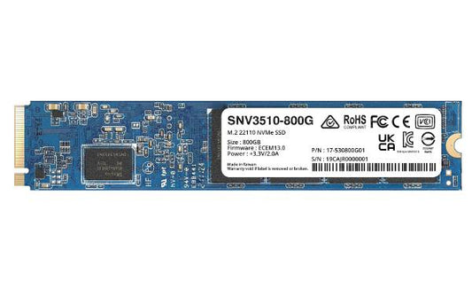 High Performance Synology M.2 NVMe SSD - 800GB | Auzzi Store