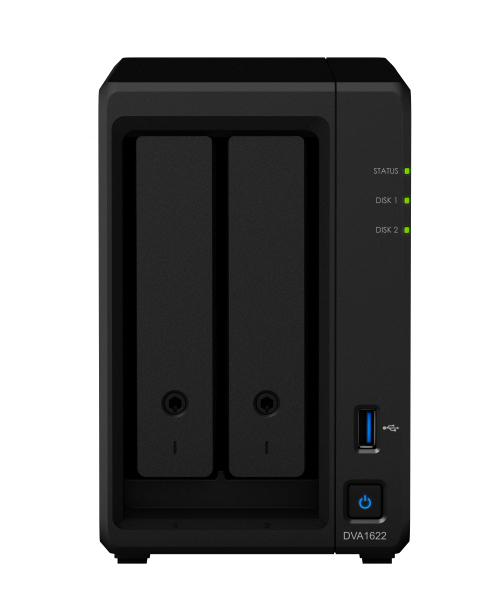 High-Performance Synology NVR for 16 Cameras: 2 Bay with 8 Licenses and 3-Year Warranty | Auzzi Store